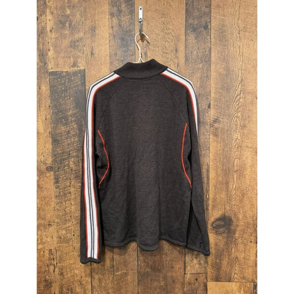 Icebreaker Men’s Sportltd 320 Pure Merino Brown Sweater Medium EUC - Picture 3 of 6